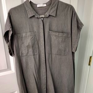 Everlane shirt dress